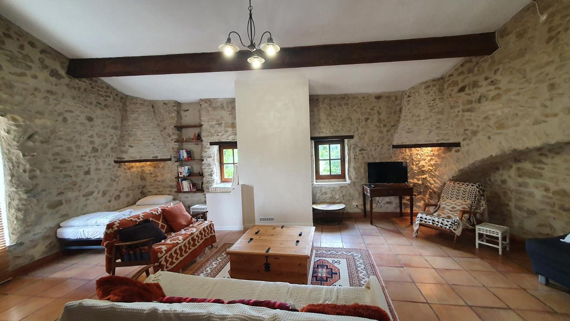 La Magnanerie Villa Portes-en-Valdaine Ruang foto